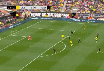 ⚽Báo cáo trận đấu MLS: Kremaschi ghi bàn thắng duy nhất của trận đấu, Miami International 1-0 Columbus Crew