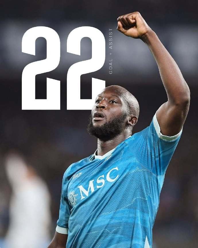 Trạng thái nóng! Lukaku trở thành cầu thủ đầu tiên tại Serie A mùa này đạt được hai con số ở cả bàn thắng và kiến ​​tạo