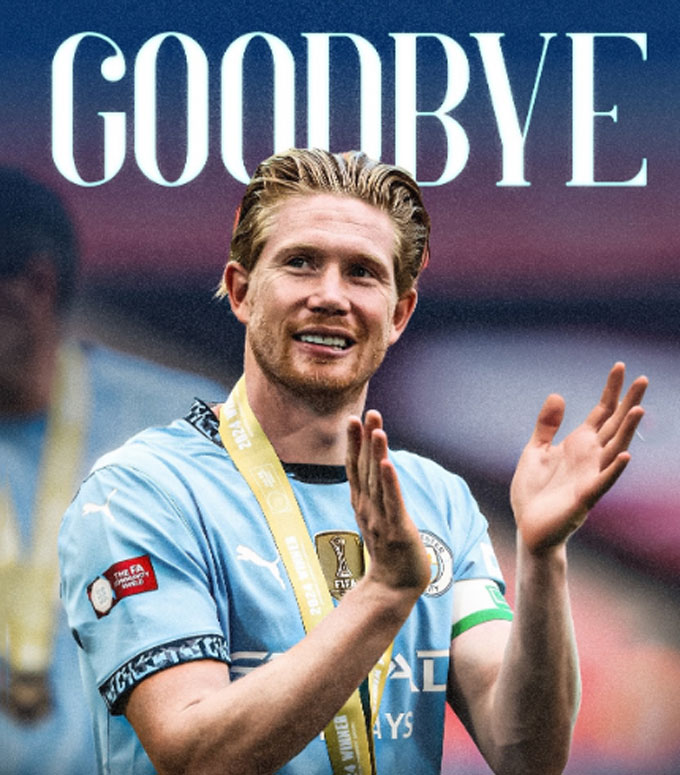 De Bruyne: Tôi không ngờ mình lại đạt được thành công lớn như vậy ở Manchester City, tôi chắc chắn sẽ quay lại trong tương lai De Bruyne: Tôi không ngờ mình lại đạt được thành công lớn như vậy ở Manchester City, tôi chắc chắn sẽ quay lại trong tương lai