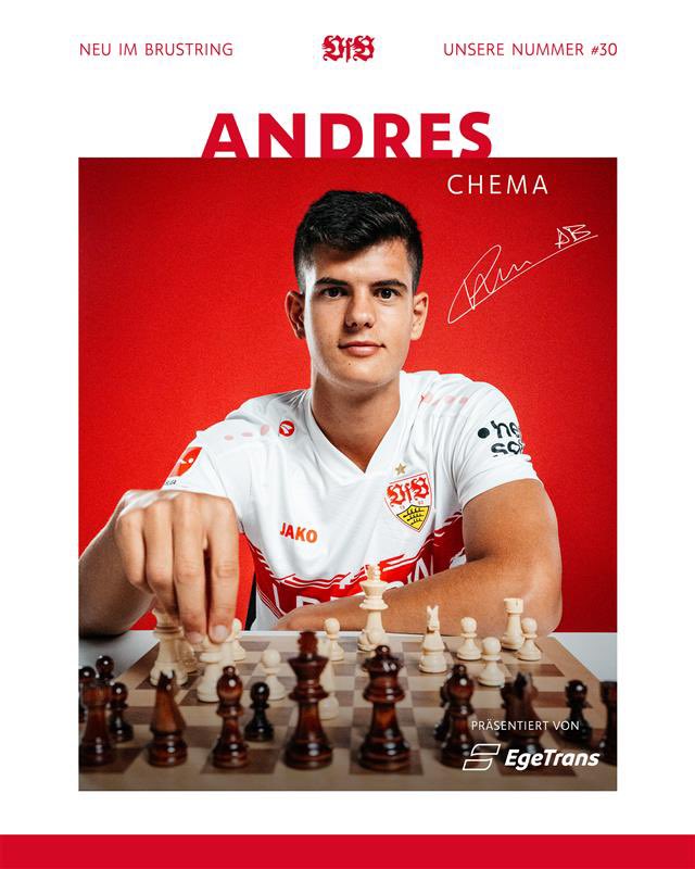 Chính thức: Cầu thủ trẻ Andres của Real Madrid gia nhập Stuttgart, ký hợp đồng đến năm 2030